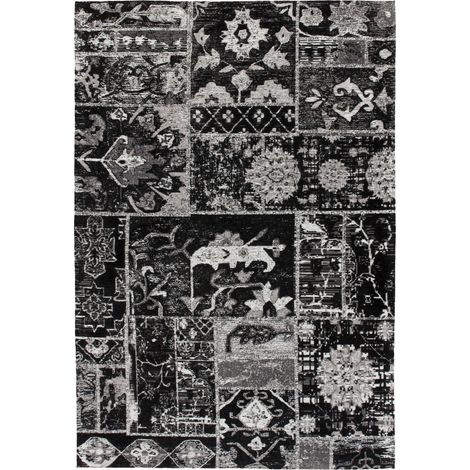 Tapis river 150 gris noir - 80 x 150 cm (1/4)