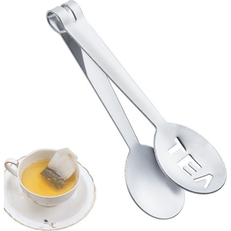 Pince à sachets de thé en acier inoxydable (lot de 3), outil de pression pour sachets de thé de cuisine (1/5)