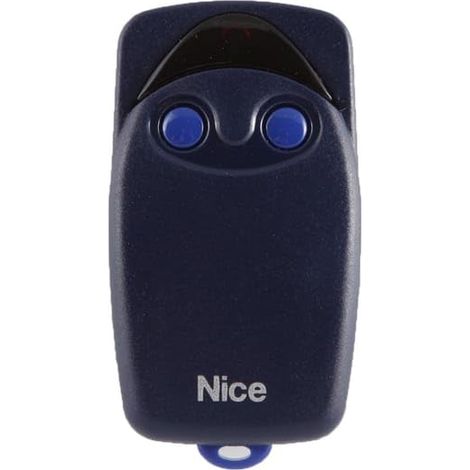 Télécommande émetteur 2 canaux 433,92 MHz – Compatible motorisations Nice – Technologie Rolling Code – Format compact (1/3)