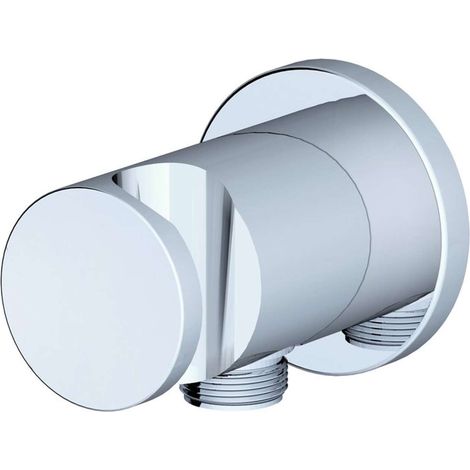 Ravak Chrome - Anschlussbogen mit Halterung, Chrom X07P206 (1/3)