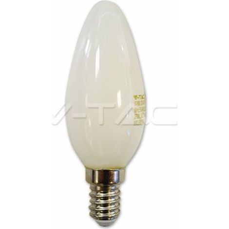 LAMPADINA LED - 4W FILAMENT  E14 BIANCA CANDELA BIANCO NATURALE 4000K                                    - Luce NATURALE (1/3)