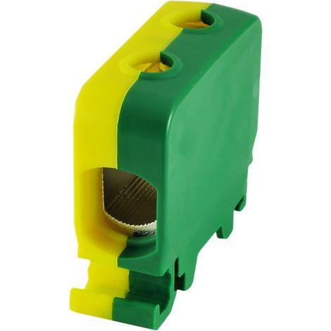 Conector de riel de 1 cable 50 mm2 amarillo-verde ZGG1x1.5-50z-g 84285009