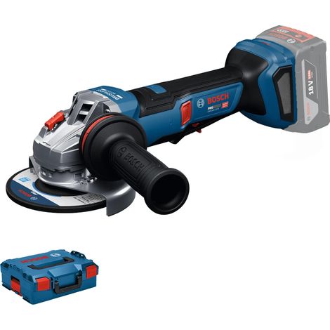 Smerigliatrice angolare a batteria Bosch GWS 18V-11PS senza batteria e caricabatterie in L-BOXX (1/4)
