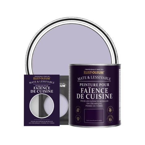 Peinture pour Faïence de Cuisine, Finition Mate - Glycine (1/3)