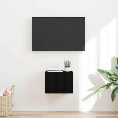 TV-Wandschrank Schwarz 39 x 31 x 29,5 cm Holzwerkstoff