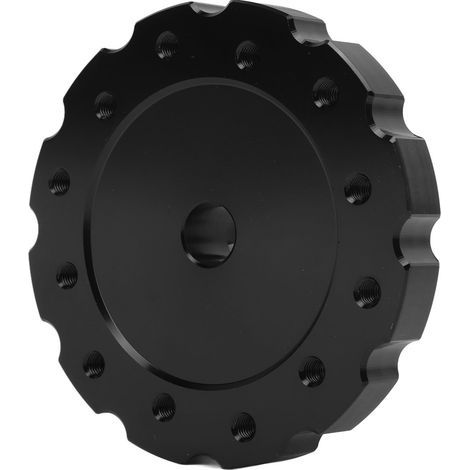 Moyeu de Volant de Voiture, Adaptateur de Volant Noir Remplacement Précis pour Volant Thrustmaster T300 T500 PCD 73mm (1/5)