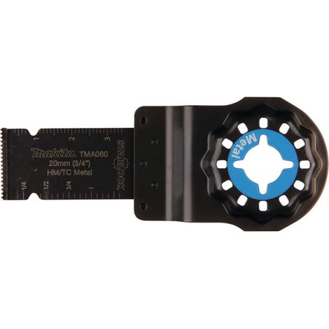 Makita B-64945 Lama Starlock 23 TPI TC/HM TMA060 20mm Metallo