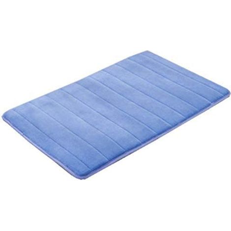 Tapis de bain paillasson 40x60cm tapis de douche antidérapant-absorbant lavable en machine (1/3)
