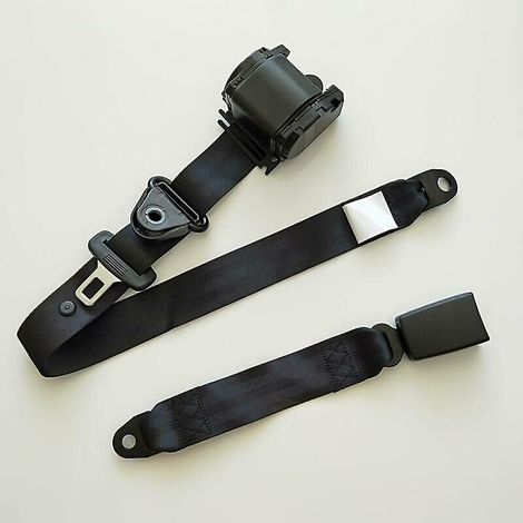 Green Mobility-Ceinture de sécurité à trois points entièrement automatique pour camion de voiture ceinture de sécurité universelle rétractable automatique ceinture de sécurité pour conducteur (1jeu) (1/3)