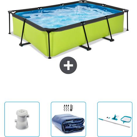 Exit Pool Rechteckig - 300x200x65 cm - 4-teilig SCB78 (1/4)