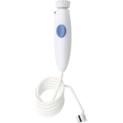 Tube de rechange pour accessoires d'hydropulseur avec bouton marche/arrêt, compatible avec les séries Waterpik WP-100, WP-300, WP-660 et WP-900. (1/5)