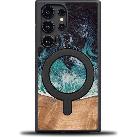Bewood Einzigartige Hülle für Samsung Galaxy S25 Ultra – Dream Island mit MagSafe