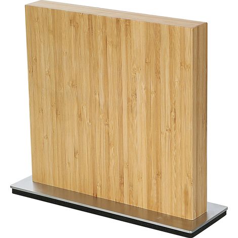 Blocco portacoltelli magnetico, 10 coltelli, 28 x 9 x 25 cm, bambù / Zassenhaus (1/3)