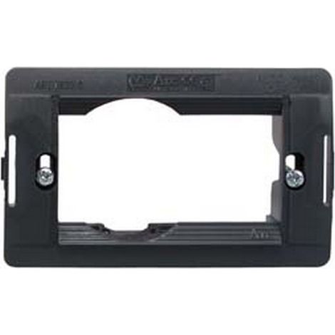10PZ SUPPORTO PER SCATOLA RETTANGOLARE SCHUKO+1POSTO "ARC" - (7823.S)