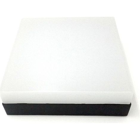 Downlight Led Superficie 18W 3000K / 6500K Cuadrado Negro