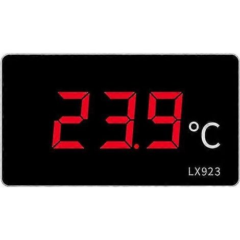 Thermomètre avec affichage LED et sonde pour piscines, étanche, pour mesurer la température de l'eau des piscines, spas, jacuzzis et aquariums.-AquaForge (1/5)