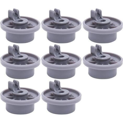 8 Roues Universelles pour Panier Inférieur de Lave-vaisselle – Compatible avec Siemens, Bosch, Beko, Neff – Haute Résistance et Facile à Installer