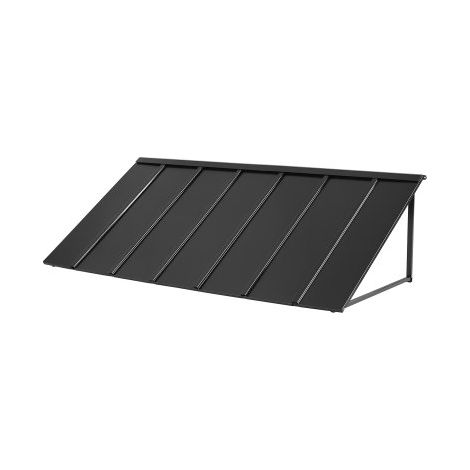 Auvent de Porte d'Entrée 203x91 cm Marquise de Porte Extérieure (1/5)