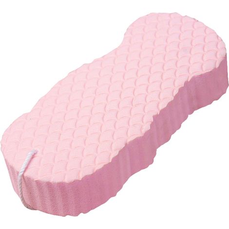 Éponge de bain exfoliante douce, brosse pour éliminer les peaux mortes du corps, éponge de douche réutilisable pour adultes et bébés (1/5)