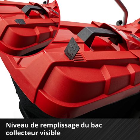 Einhell Tondeuse à gazon sans fil GE-CM 18/33 Li Kit PXC (18V, Brushless, Largeur de Coupe 33cm) Livré avec Batterie 4,0 Ah et Chargeur — vue 3