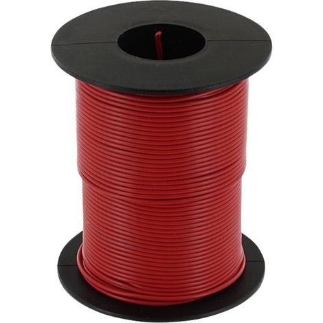 econ connect KL025RT50 Fil de câblage 1 x 0.25 mm² rouge 50 m C892012
