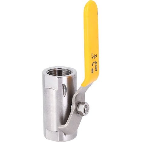 Großgewindekugelhahn aus Edelstahl 201, mechanisches Industriezubehör (DN15 1/2 Zoll) (1/5)