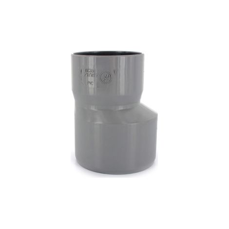 First Plast – Raccord d'évacuation PVC excentré mâle femelle 80/63 – Taux d'expansion supérieur à 800% – Conformité NF – Pour réseaux sanitaires (1/2)