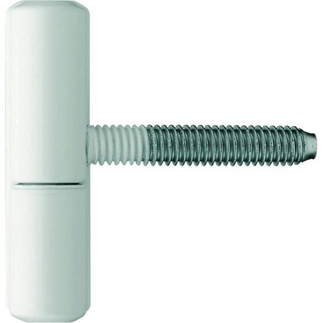 Fiche mâle CFP39130 diamètre 13 mm tige de 7 x 40 mm pour menuiserie PVC gris - OTLAV