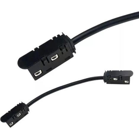 Trade Shop - Conector De Alimentación De 20pc Para El ángulo De Montaje En Riel Magnético Dc48v Mg-l -