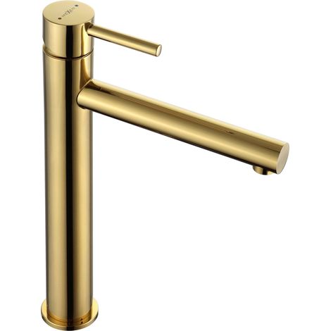 Mexen Elba hohe Waschtischarmatur, Gold - 74110-50