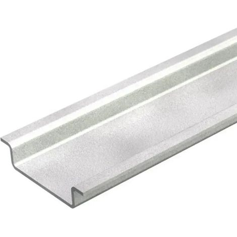 Guía Carril DIN 35x7,5 mm Liso zincado