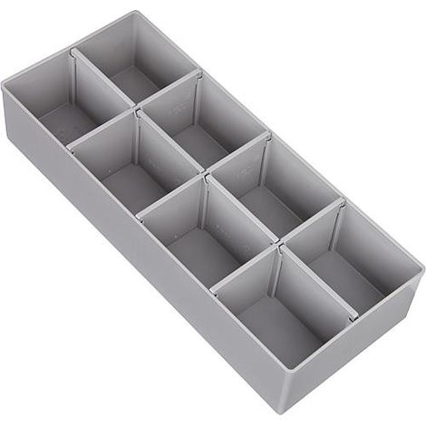 Insetbox K3 gris convient pour L-Boxx 102 et L-Boxx 136