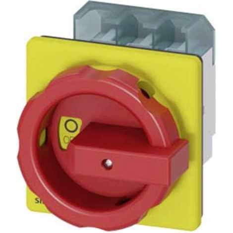 Siemens 3LD2504-0TK53 interruptor automático 63A rojo amarillo