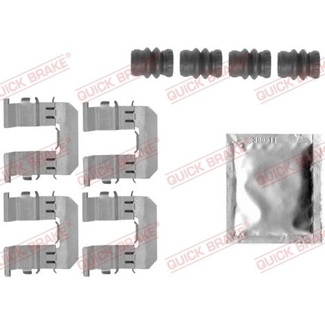 Kit d'accessoires, plaquette de frein à disque Quick Brake 109-1847 SUBARU