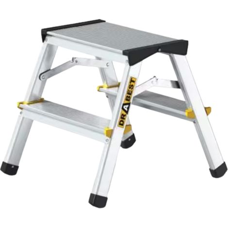 Drabest scala in alluminio doppia facciata 2x2 portata 150kg (1/2)