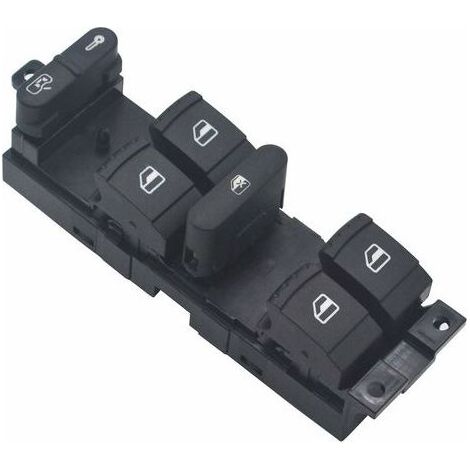 Interrupteur Commande Leve Vitre Bouton électrique pour Fenêtre 1J4 959 857 D pour Golf Jetta Bora Passat B5 Seat Leon Toledo 1J4959857D (1/5)