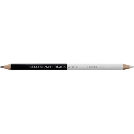 Crayon universel Cellugraph Black White LYRA L1940204