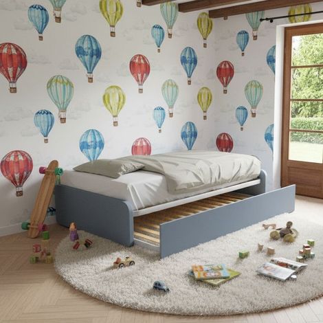 Letto 1 piazza e mezza con letto estraibile - Avio