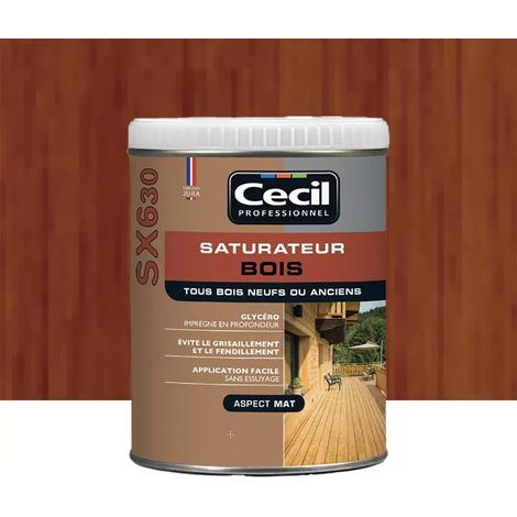 Saturateur Bois CECIL SX630 Teck 1 L (1/2)