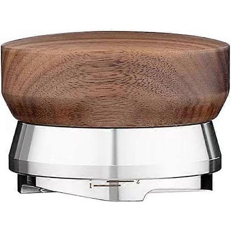 Café distributeur espresso Leveler 304 acier inoxydable réglable profondeur 4 lame base espresso distribution outil 51MM (1/5)