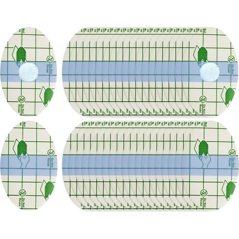 80 bouchons d'oreille adhésifs en film de polyuréthane étanche pour protéger les oreilles pendant le bain (1/5)