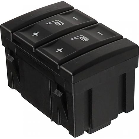 Seat Heating Control Button Compatible with Galaxy MK3 S-MAX Mondeo MK4 6M2T19K314AC BS7T19K314AB black (1/4)
