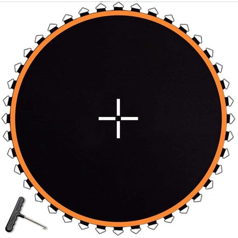 Trampoline, Ersatz-Trampolin-Sprungmatte, 2,44 m, wasserdicht, UV-Schutz, Ersatz-Sprungmatte, Ersatz-Sprungmatte für Rundrahmen-Trampolin