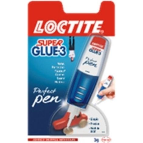 Pegamento instantaneo 3 gr super glue3 perfect pen loctite (1/3)