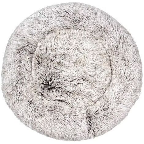 Lit pour chat, coussin moelleux, doux lavable pour chiens chats (dégradé marron, 40 cm), Ensoleillé (1/5)
