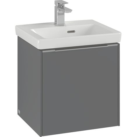 Villeroy & Boch Subway 3.0 armoire sous lavabo, 1 porte butée (1/2)