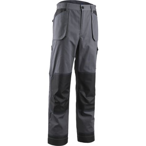 Pantalon de travail ESCALA Multipoche - Gris/Acier - CoverGuard 4XL (1/2)