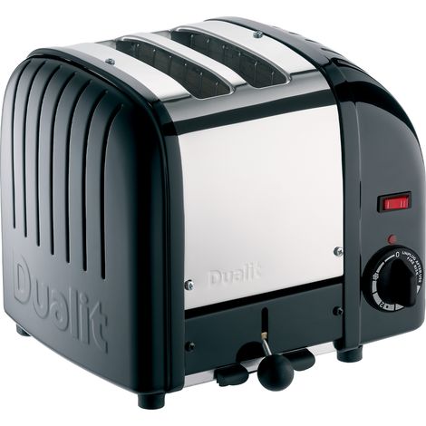 Tostadora de 2 rebanadas, 1200 W, negra - 20250 - Dualit -