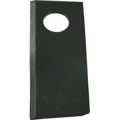 Cuchilla dcha. de segadora 100 x 40 x 3 mm orificio di谩metro 19 mm adecuada para B.C.S. (paquete de 25 unidades) UNIVERSAL (1/2)