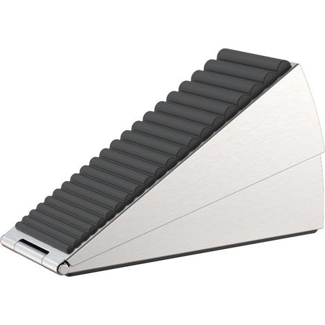 7,6cm Butée Porte Lourde ,en Acier Inox - Butée Robuste à Ressort Réglable pour Sécurité, Fixation Solide Anti-Bruit et Anti-Glissement (1/5)